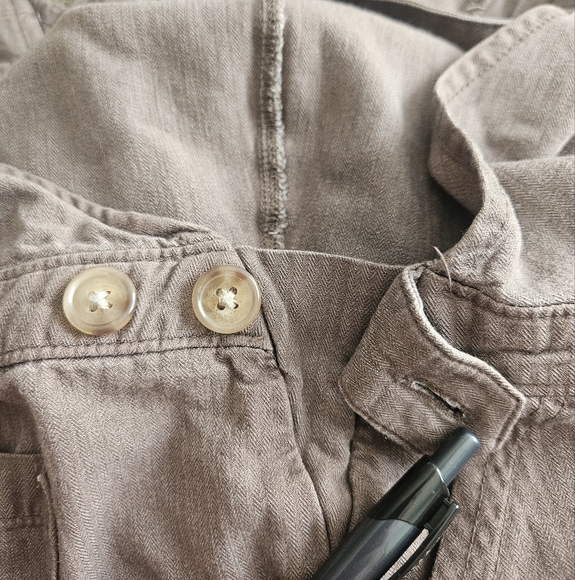 Isabel Maternity Overall Romper Brown Size Small - Picture 4 of 5